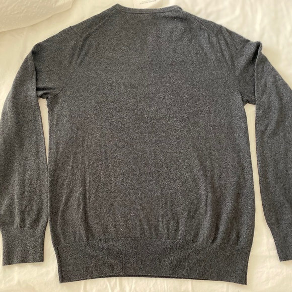 Grey Luxury Blend Sweater - Picture 2 of 3